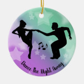 Tanzschmuck Keramik Ornament (Vorne)