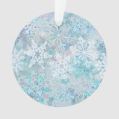Tanzschneeflocken Akrylic Ornament (Vorderseite)