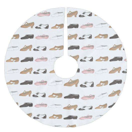 Tanzschuhe Ballett Stich Jazz Lyrical Acro Studio Polyester Weihnachtsbaumdecke (Vorderseite)