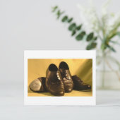 Tanzschuhe Postkarte (Stehend Vorderseite)
