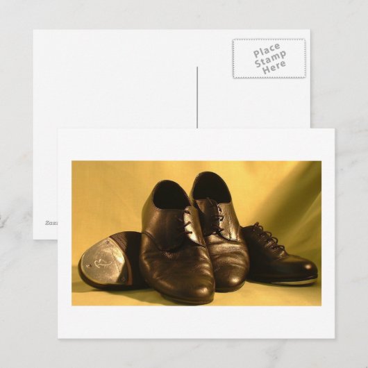 Tanzschuhe Postkarte (Vorne/Hinten)