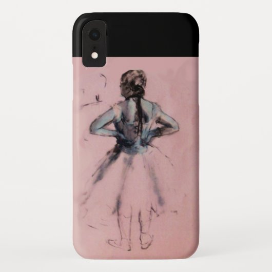 TANZSCHULE/BALLERINA BALLET DANCER MONOGRAM Case-Mate iPhone HÜLLE (Rückseite)
