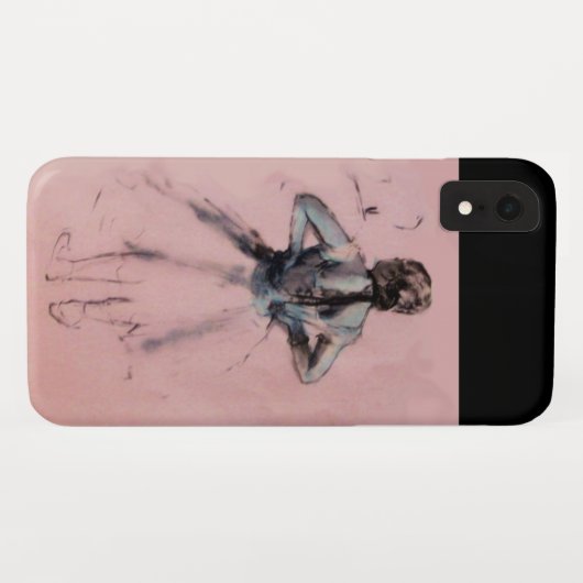 TANZSCHULE/BALLERINA BALLET DANCER MONOGRAM Case-Mate iPhone HÜLLE (Rückseite (Horizontal))