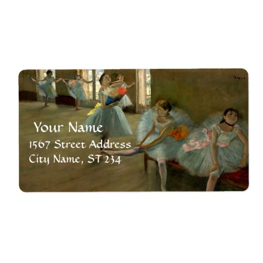 TANZSCHULE/BALLERINA BALLETTE-TANKER IN BLAU (Vorne)