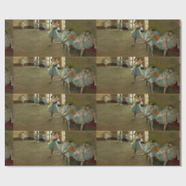 TANZSCHULE/BALLERINA BALLETTE TANKER IN BLAU GESCHENKPAPIER