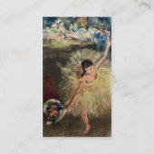 TANZSCHULE / BALLERINA BALLETTER VISITENKARTE (Rückseite)