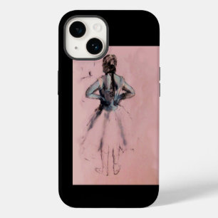 TANZSCHULE ,BALLERINA BALLETTTANKER IN PINK iPhone 14 HÜLLE