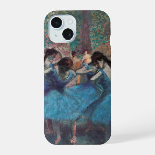 TANZSCHULE, BALLERINA - BALLETTTÄNZERINNEN IN BLAU iPhone 15 HÜLLE