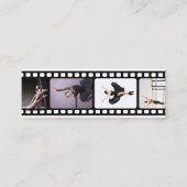 Tanzschule Foto-Portfolio Visitenkarte (Rückseite)