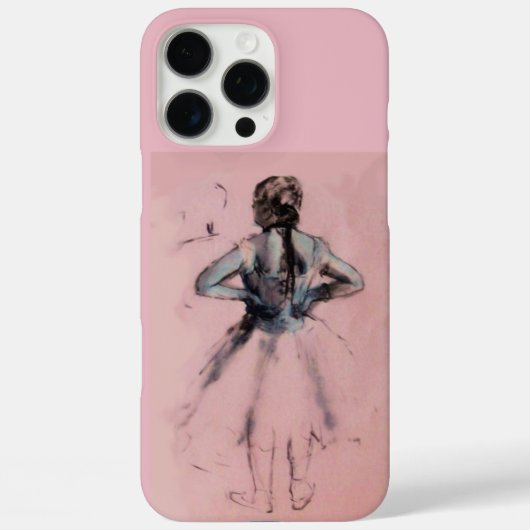 TANZSCHULE / PINK BALLERINA BALLETTE TANCER Case-Mate iPhone HÜLLE (Rückseite)