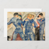 Tanzsegler Postkarte (Vorne/Hinten)