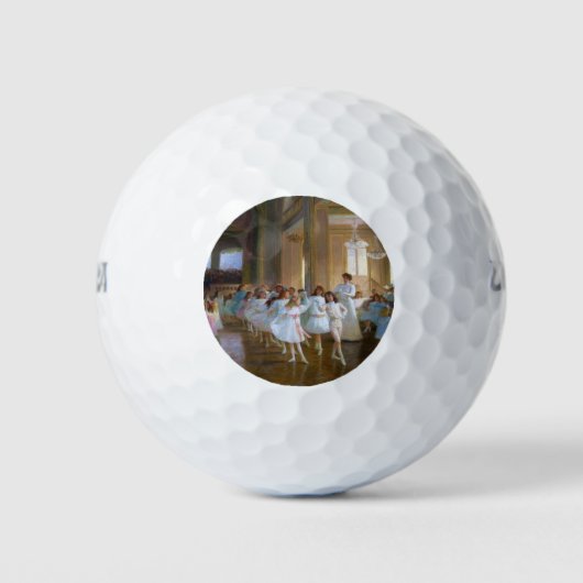 Tanzshow (Ballettklasse für junge Tänzer) Golfball (Vorderseite)