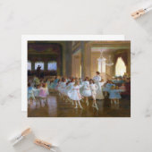 Tanzshow (Ballettklasse für junge Tänzer) Karte (Vorderseite/Rückseite Beispiel)