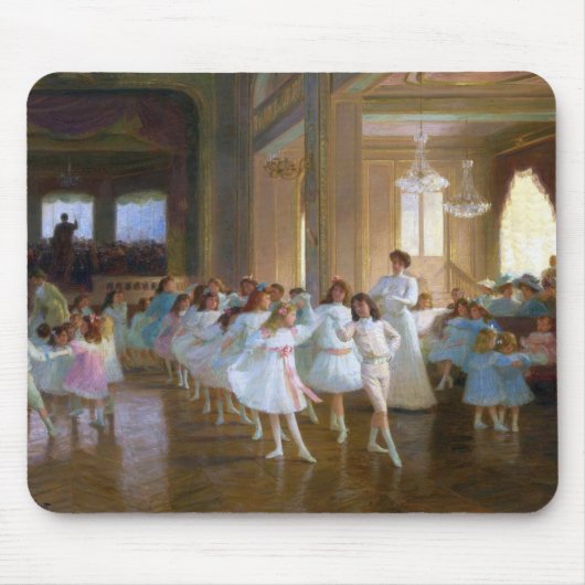 Tanzshow (Ballettklasse für junge Tänzer) Mousepad (Vorne)