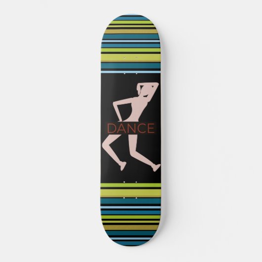 Tanzskateboard Skateboard (Vorderseite)