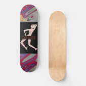 Tanzskateboard Skateboard (Vorderseite)