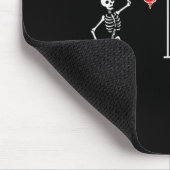 Tanzskeleton Funny Nurse Skeleton Halloween He Mousepad (Ecke)