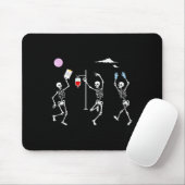Tanzskeleton Funny Nurse Skeleton Halloween He Mousepad (Mit Mouse)