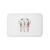 Tanzskeleton Halloween Badematte