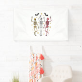 Tanzskeleton Halloween Banner (Insitu)