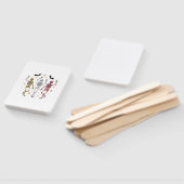 Tanzskeleton Halloween Fächer (Non-assembled)