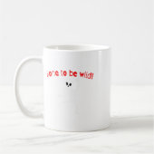 Tanzskeleton Halloween Funny Bone Wild Kaffeetasse (Links)