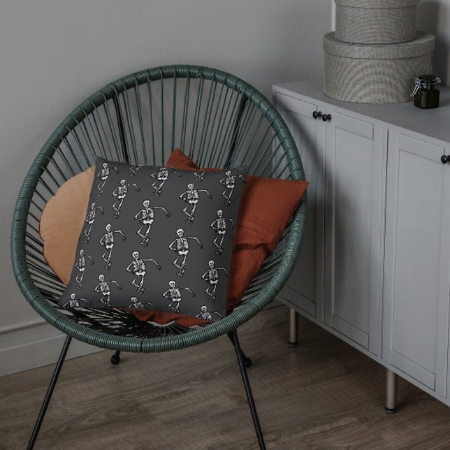 Tanzskeleton Halloween Kissen (Von Creator hochgeladen)