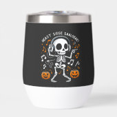 Tanzskeleton Halloween Music Party T - Shirt (Vorderseite)