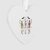 Tanzskeleton Halloween Ornament (Vorderseite)