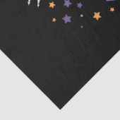 Tanzskeleton Halloween Pumpkin Seidenpapier (Ausschnitt)