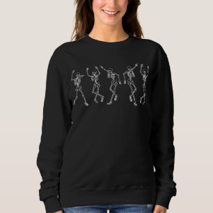 Tanzskeleton Halloween Sweatshirts