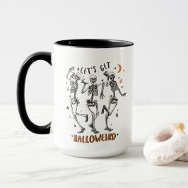 Tanzskeleton Halloween Tasse