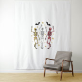 Tanzskeleton Halloween Wandteppich (Beispiel)
