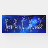Tanzskelett Halloween-Party Tanz Party Chic Banner (Horizontal)