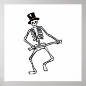 Tanzskelett Poster (Vorne)