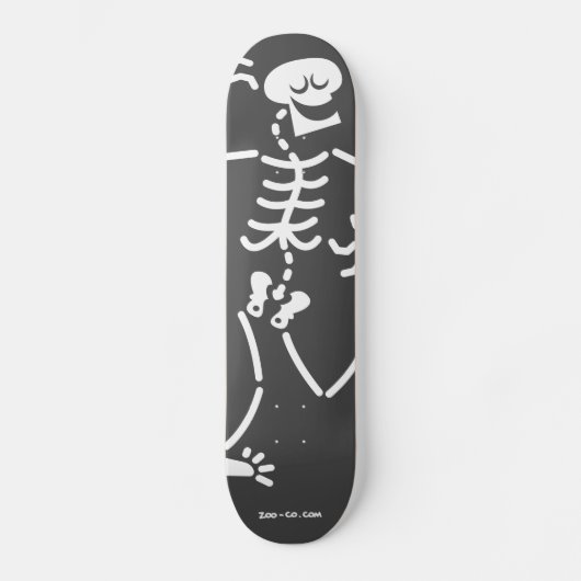 Tanzskelett Skateboard (Vorderseite)