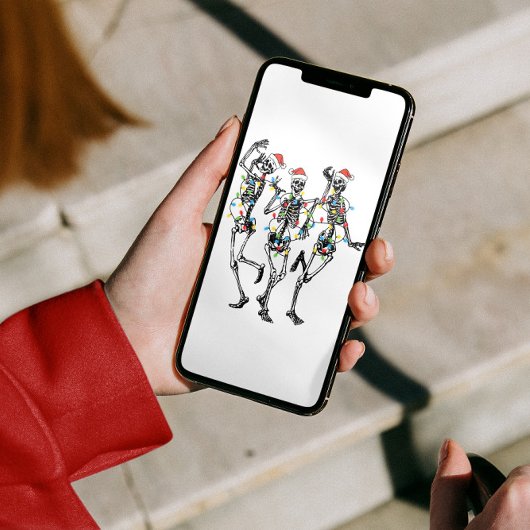 Tanzskelett Weihnachten