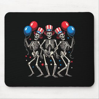 Tanzskelette 4. Juli Sonnige Unabhängigkeit D Mousepad