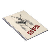 Tanzskelette Dead Special Notebook Notizblock (Rechte Seite)