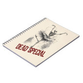 Tanzskelette Dead Special Notebook Notizblock (Linke Seite)