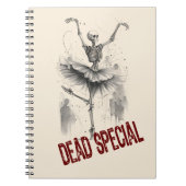 Tanzskelette Dead Special Notebook Notizblock (Vorderseite)
