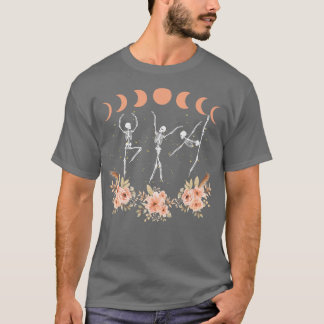 Tanzskelette Fall Boho Ästhetik T-Shirt