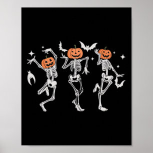 Tanzskelette - Halloween Dance Party Poster
