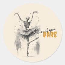 Tanzskelette Hallowe'en Dance Stickers