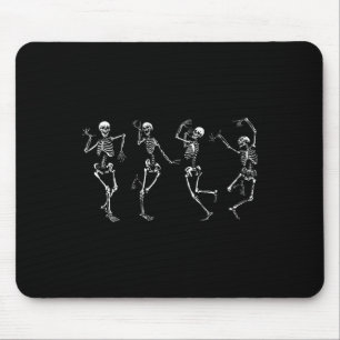 Tanzskelette Halloween-Tanz des Todes Macabre Mousepad
