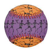 Tanzskelette Halloween Thunder_Cove Baseball (Vorderseite)