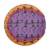 Tanzskelette Halloween Thunder_Cove Baseball (Vorderseite Links)