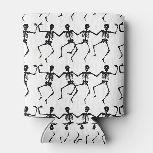 Tanzskelette Halloween Thunder_Cove Dosenkühler (Rückseite)