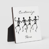 Tanzskelette Halloween Thunder_Cove Fotoplatte (Vorderseite)