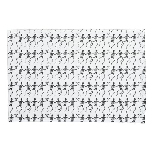 Tanzskelette Halloween Thunder_Cove Kissenbezug (Vorderseite)